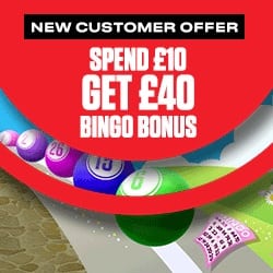 Ladbrokes Promo Code PROMOBET for £40 Bingo Bonus
