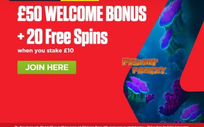 Ladbrokes Casino Promo Code £50 Welcome Bonus and 20 Free Spins